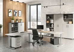 Aanbouwtafel Discovery Lichtgrijs