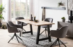 Armstoel Adele Grijs