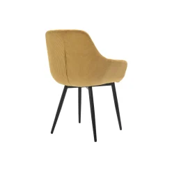 Armstoel Amine Goud – Set van 2