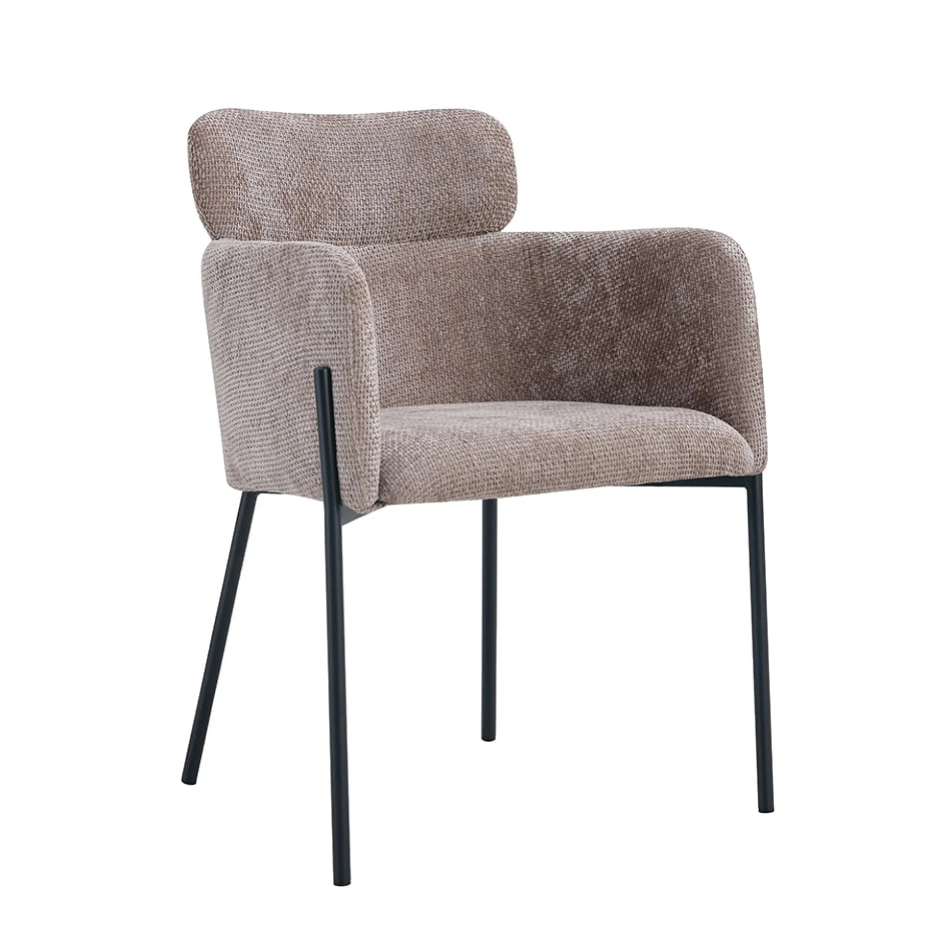 Armstoel Anneloes Zand – Set van 2