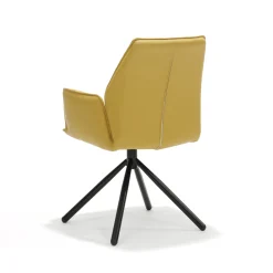 Armstoel Anouk Oker – Set van 2