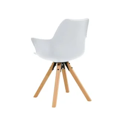 Armstoel Billie Wit – Set van 2