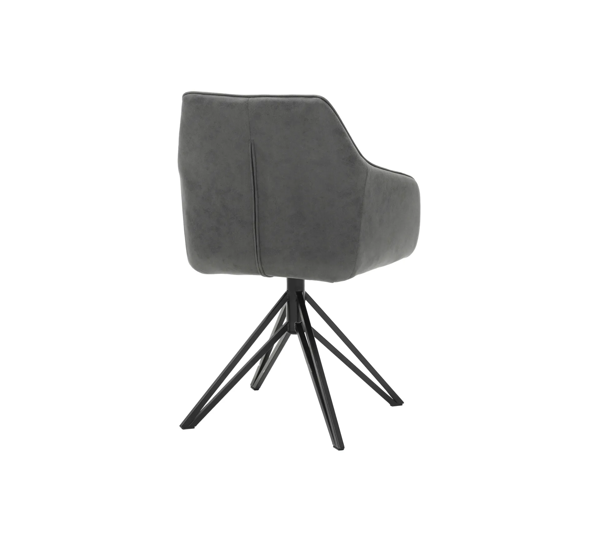 Armstoel Boas Antraciet Stof