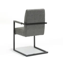 Armstoel Chloe Steel – Set van 2