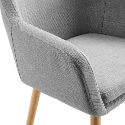 Armstoel Jonne Lichtgrijs