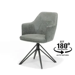 Armstoel Melvin Groen – Set van 2