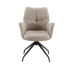 Armstoel Nestor Zand – Set van 2