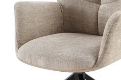 Armstoel Nestor Zand – Set van 2