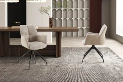 Armstoel Nestor Zand – Set van 2