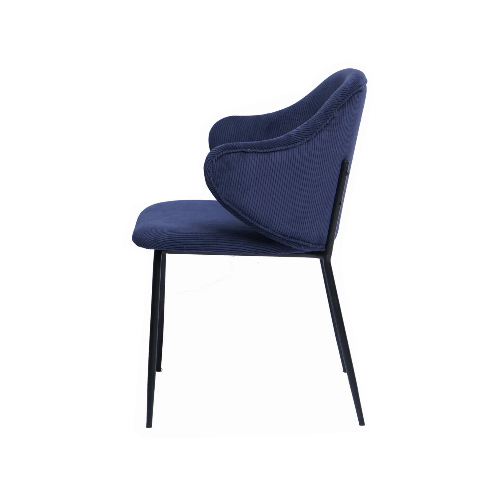 Armstoel Novi Blauw – Set van 2