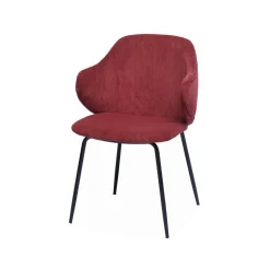 Armstoel Novi Rood – Set van 2