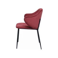 Armstoel Novi Rood – Set van 2