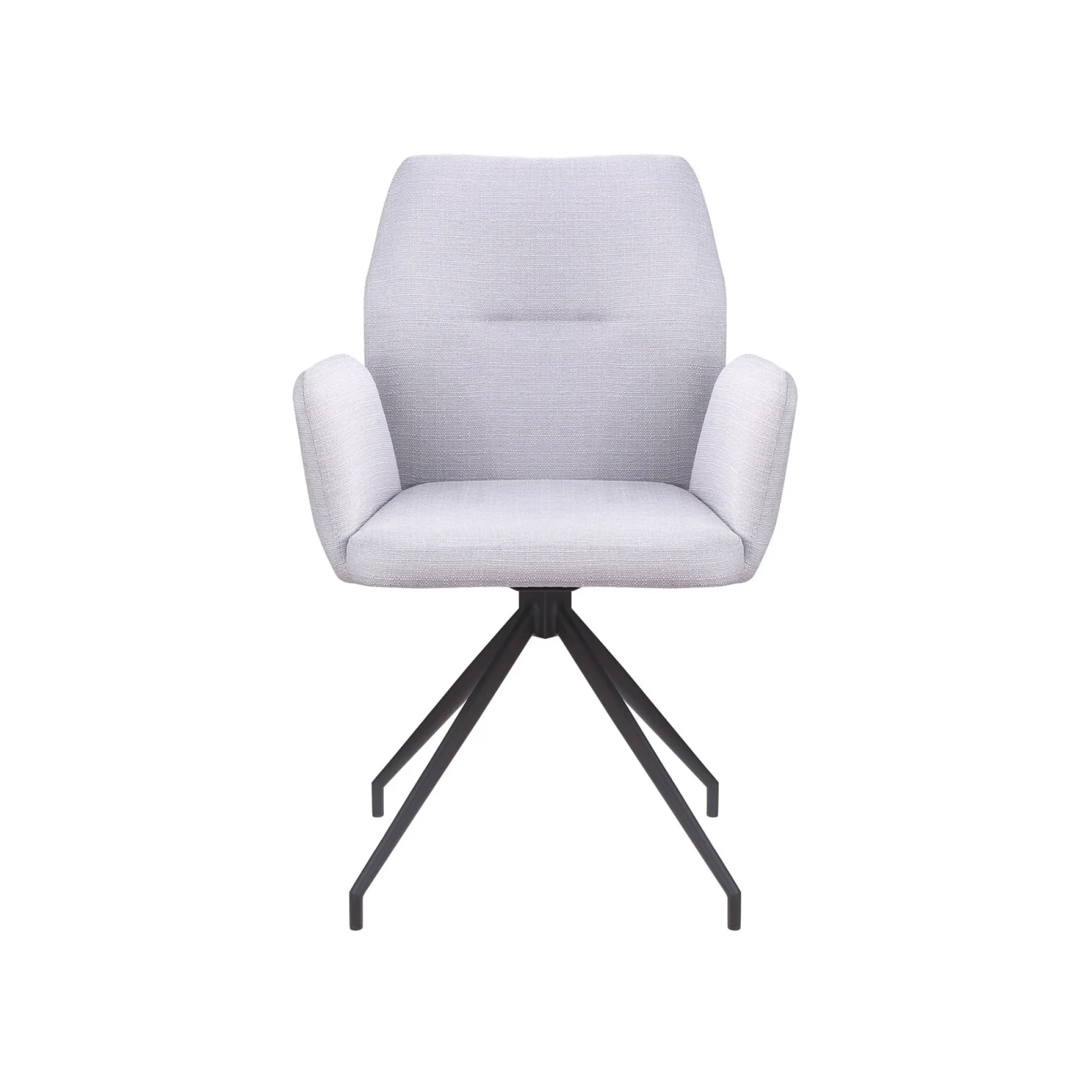 Armstoel Sonja Lichtgrijs Stof