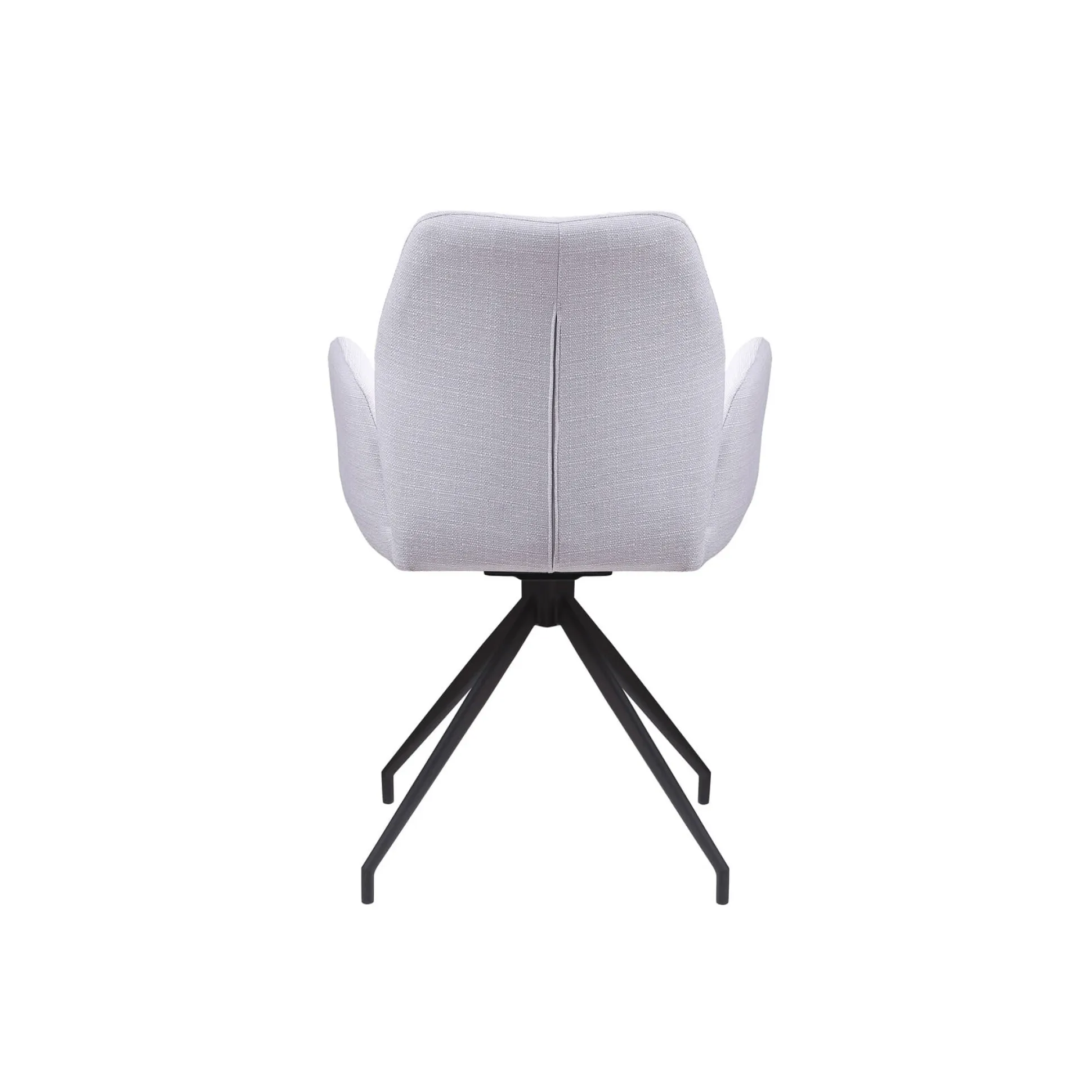 Armstoel Sonja Lichtgrijs Stof