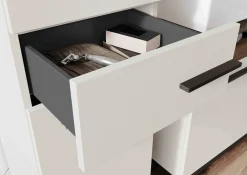 Badkamer kolomkast Serpa Kasjmier Walnoot 190 cm