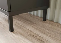 Badkamer kolomkast Serpa Grafiet Eiken 190 cm