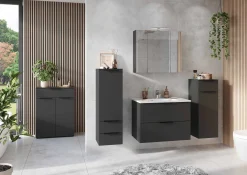 Badkamer Kolomkast Waldorf Grafiet 93 cm