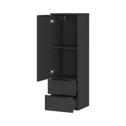 Badkamer Kolomkast Waldorf Grafiet 111 cm