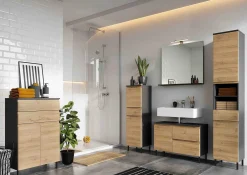 Badkamerkast Abrantes Eiken