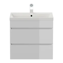 Badmeubel Atlanta Wit Hoogglans 60 cm