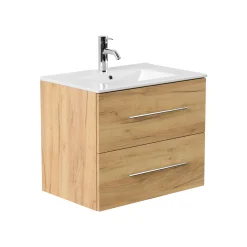 Badmeubel Bilbao Eiken 70 cm