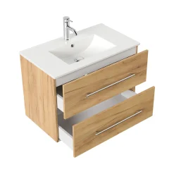 Badmeubel Bilbao Eiken 80 cm