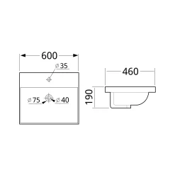 Badmeubel Luxor Antraciet