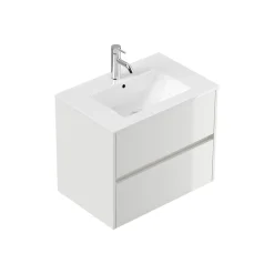 Badmeubel Phoenix Wit Hoogglans 70 cm