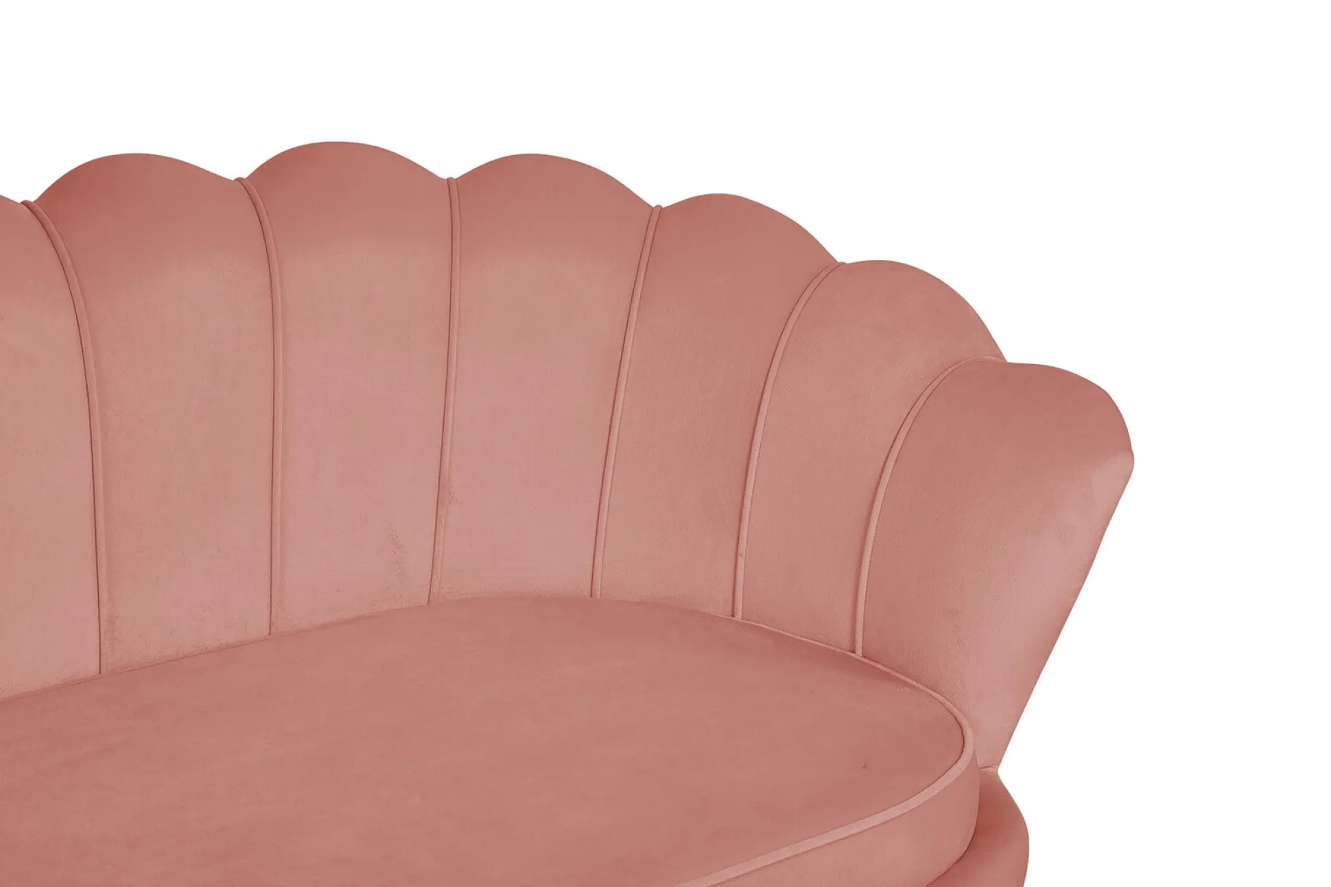 Bank Chanelle Velvet Roze 180 cm