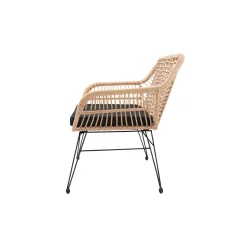 Bank Freja Rotan Zwart