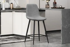 Barkruk Aylin Grijs – Set van 4