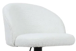 Barkruk Babet Wit Bouclé – Set van 2