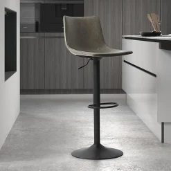 Barkruk Jeroen Grijs – Set van 2