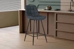 Barkruk Johanna Donkerblauw – Set van 2