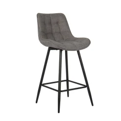 Barkruk Johanna Lichtgrijs – Set van 2