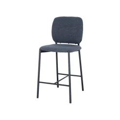 Barkruk Killian Donkergrijs – Set van 2