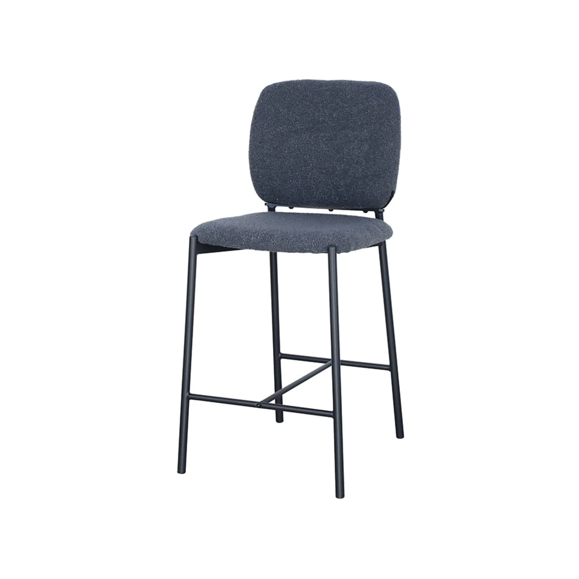 Barkruk Killian Donkergrijs – Set van 2