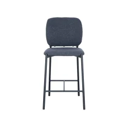 Barkruk Killian Donkergrijs – Set van 2