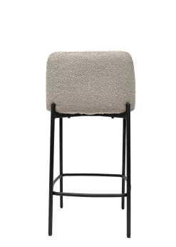 Barkruk Lylou Zand Stof – Set van 2