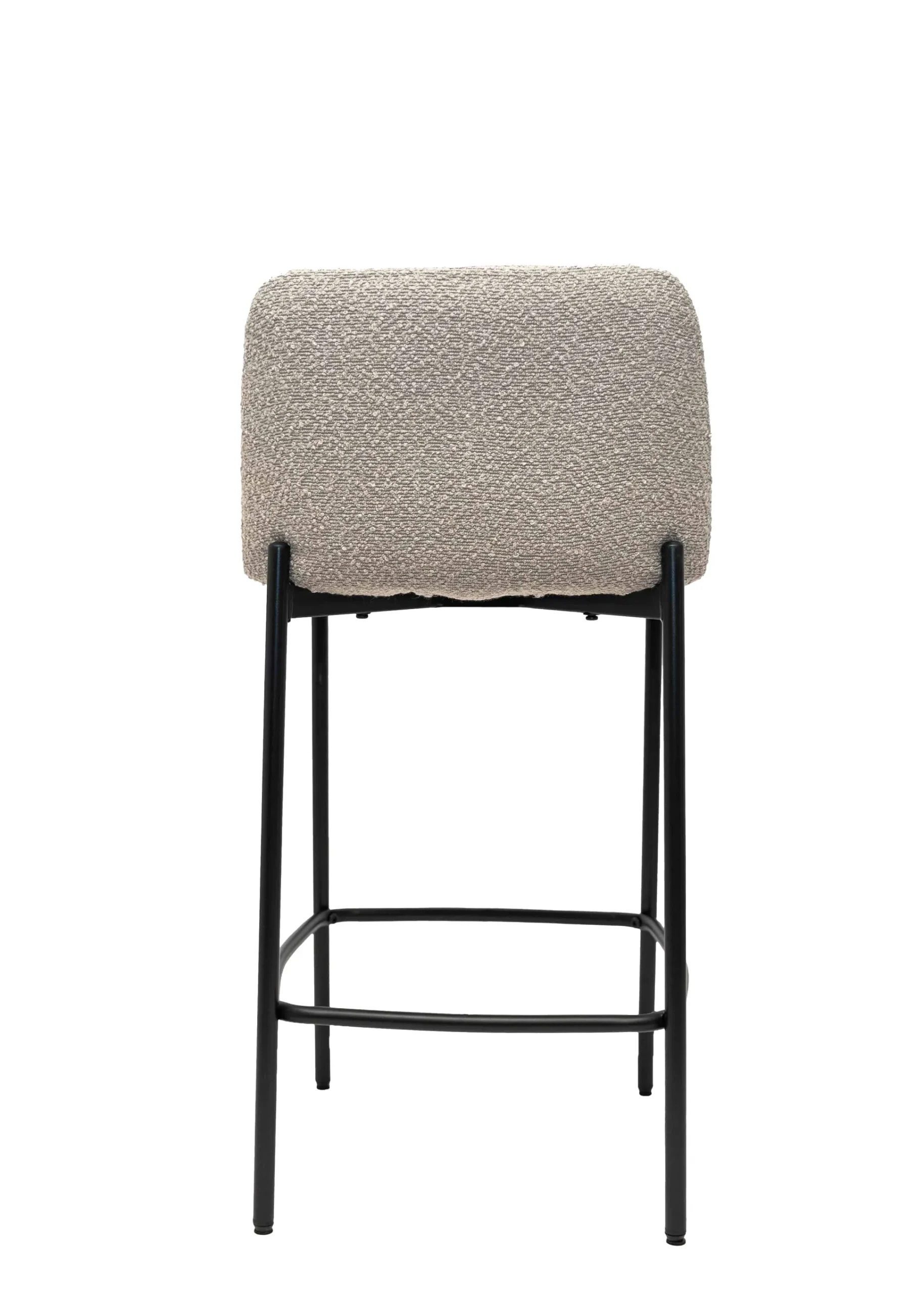 Barkruk Lylou Zand Stof – Set van 2