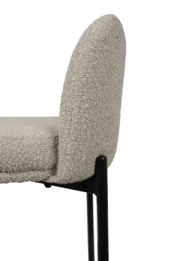 Barkruk Lylou Zand Stof – Set van 2