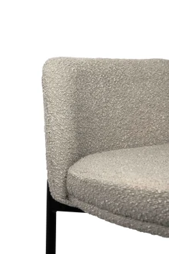 Barkruk Lylou Zand Stof – Set van 2