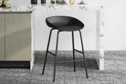 Barkruk Mickey Zwart – Set van 4