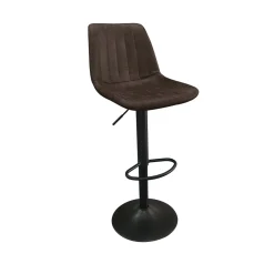 Barkruk Ufuk Donkerbruin – Set van 2