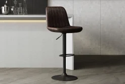 Barkruk Ufuk Donkerbruin – Set van 2