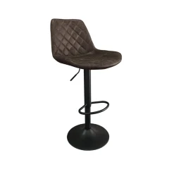 Barkruk Zoltan Donkerbruin – Set van 2