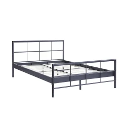 Bed Chuck Donkergrijs 140×200 cm