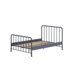 Bed Jay Blauw 140×200 cm