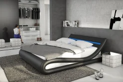 Bed Juan Zwart 180x200cm