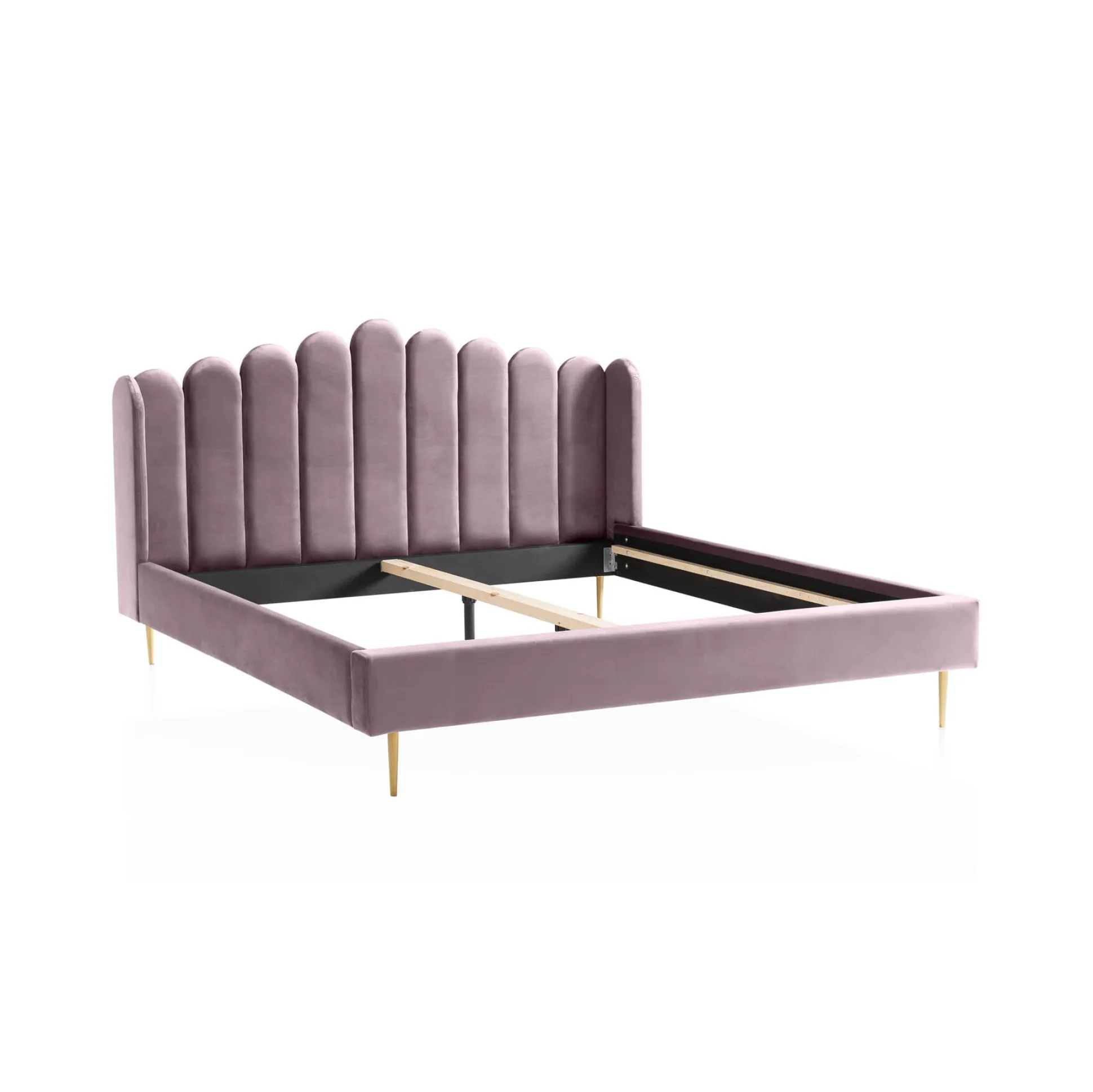 Bed Kendall Roze 140x200cm